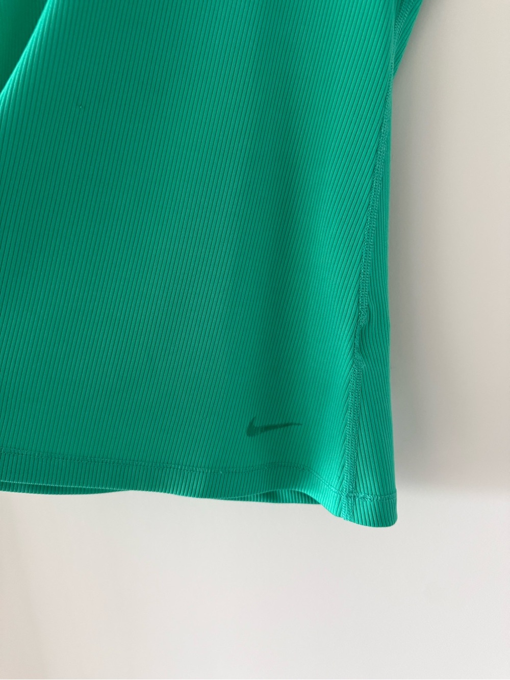 Nike Emerald Green Ribbed Racerback Tank - Picture 3 of 3